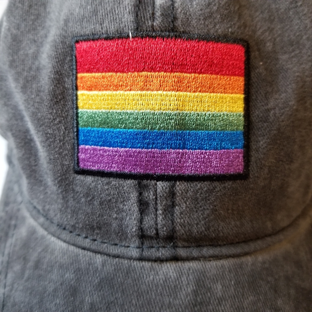 David And Young Pride Rainbow Patch Baseball Cap … - image 2